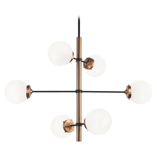 Matteo Lighting Enchant Aged Gold Pendant by Matteo Lighting C78106AGOP