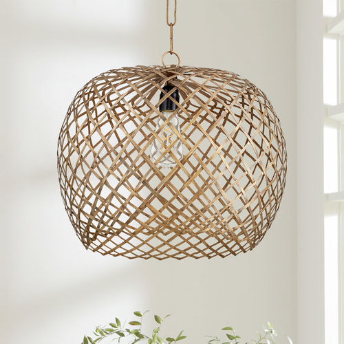 Quorum Lighting Artisans Brass Pendant by Quorum Lighting 81-75