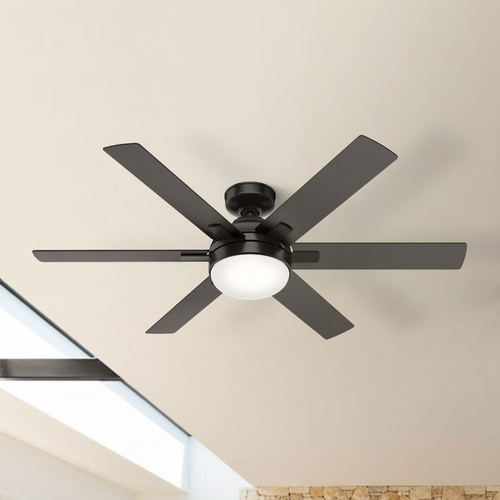 Hunter Fan Company Hardaway Noble Bronze Led Ceiling With Light 50707 Destination Lighting Hardaway Noble Bronze Led Ceiling Fan, Hunter Ceiling Fan Light Blinking On And Off