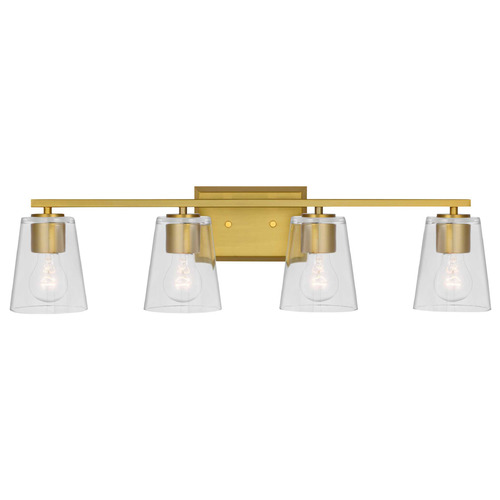 Progress Lighting Progress Lighting Vertex Brushed Gold Bathroom Light P300460-191