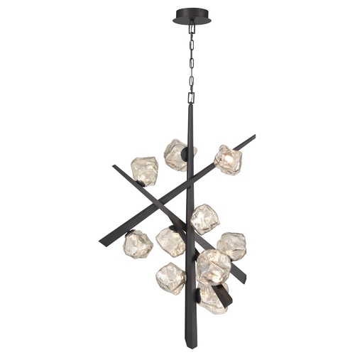 Thorah 10-Light LED Grand Chandelier in Graphite by Eurofase Lighting