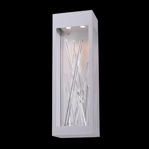 Arpione Esterno 24-Inch LED Outdoor Wall Light in White by Allegri