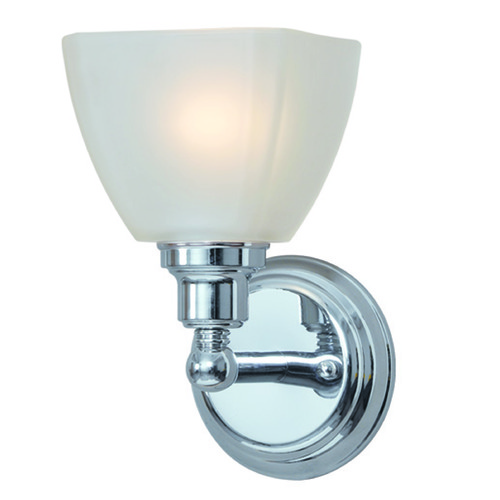 Bradley 9.75 Chrome Wall Sconce by Craftmade Lighting