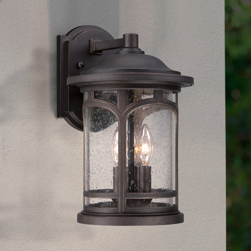 Marblehead Outdoor Wall Light in Palladian Bronze by Quoizel Lighting