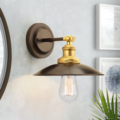 Progress Lighting Archives Sconce in Bronze by Progress Lighting P7156-20