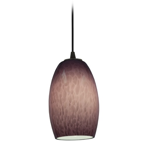 Access Lighting Chianti Oil Rubbed Bronze Mini Pendant by Access Lighting 28078-3C-ORB/PLC