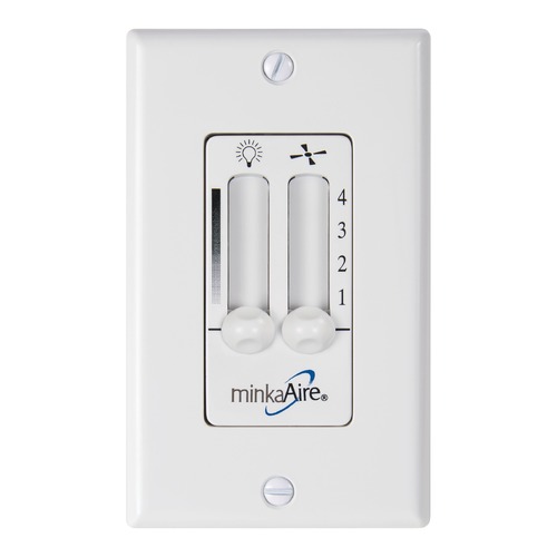 WC110L-WH AireControl Speed Wall Control (F510L LED Fans Only) by Minka Aire