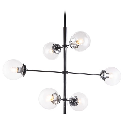 Matteo Lighting Enchant Chrome Pendant by Matteo Lighting C78106CHCL