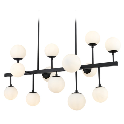 Midnetic Matte Black Linear Light by Z-Lite