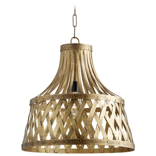Artisan's Brass Pendant by Quorum Lighting
