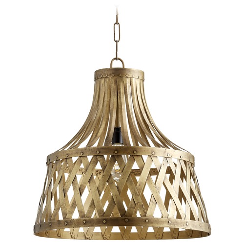 Quorum Lighting Artisan's Brass Pendant by Quorum Lighting 82-75