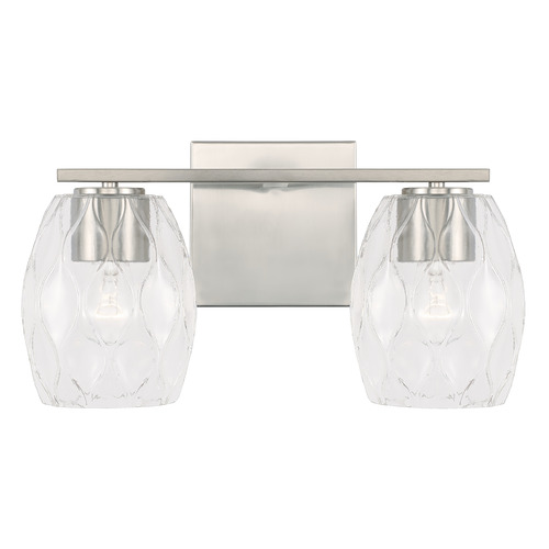 Capital Lighting Lucas 14-Inch Vanity Light in Brushed Nickel by Capital Lighting 145321BN-525