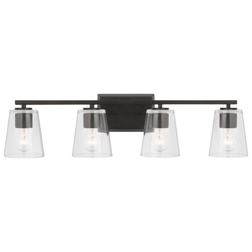 Progress Lighting Progress Lighting Vertex Matte Black Bathroom Light P300460-31M