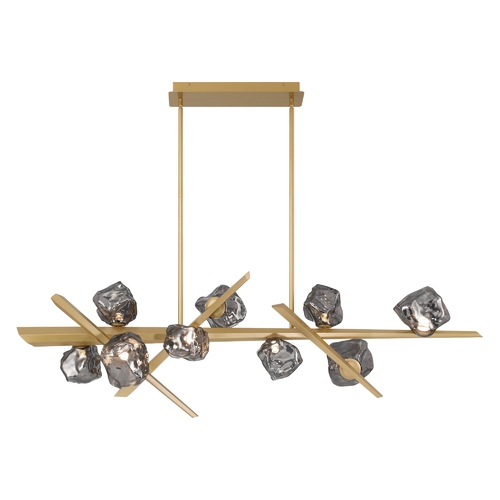 Thorah 9-Light LED Linear Light in Gold by Eurofase Lighting