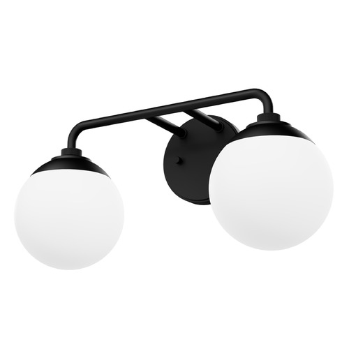 Hunter Fan Company Hepburn Matte Black Bathroom Light