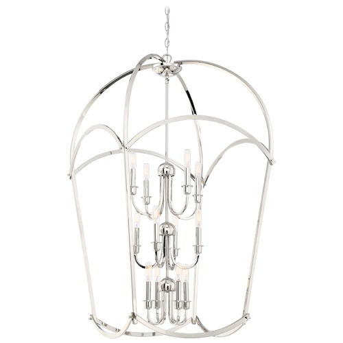 Minka Lavery Jupiter's Canopy Polished Nickel Pendant by Minka Lavery 4775-613