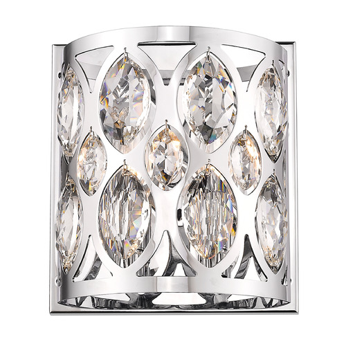 Z-Lite Dealey Chrome Sconce by Z-Lite 6010-2S-CH