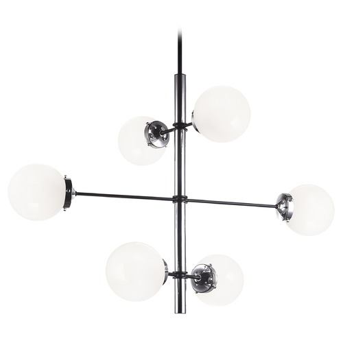 Matteo Lighting Enchant Chrome Pendant by Matteo Lighting C78106CHOP