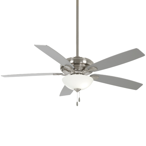 Watt II 60-Inch LED Indoor Fan in Brushed Nickel by Minka Aire