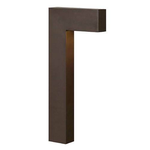 Atlantis Small LED Path Light in Bronze by Hinkley Lighting