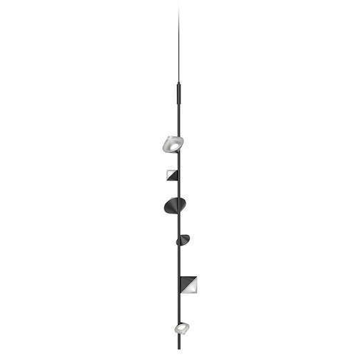 Kuzco Lighting Geode 51.25-Inch LED Pendant in Black by Kuzco Lighting PD50852-BK