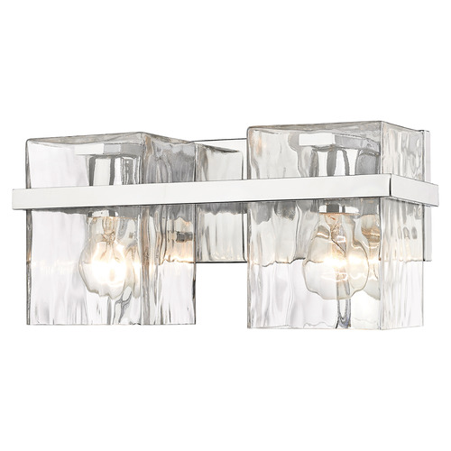 Z-Lite Bennington Chrome Bathroom Light by Z-Lite 1938-2V-CH