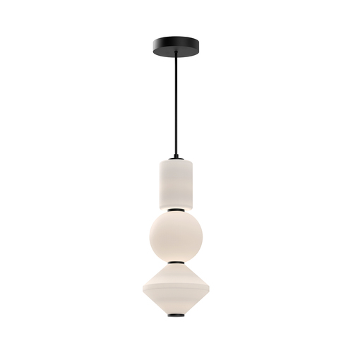 Alora Lighting Bijou Matte Black LED Pendant Light