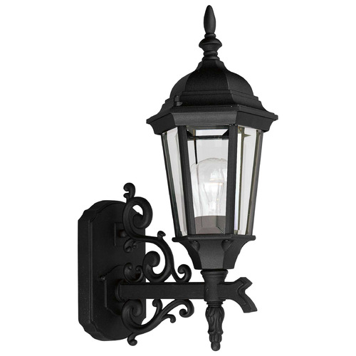 Progress Lighting Progress Lighting 1-Light Textured Black Outdoor Wall Lantern P5681-31