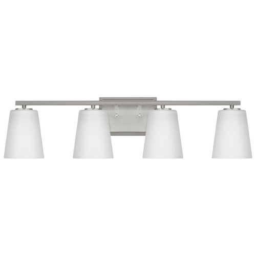 Progress Lighting Progress Lighting Vertex Brushed Nickel Bathroom Light P300464-009