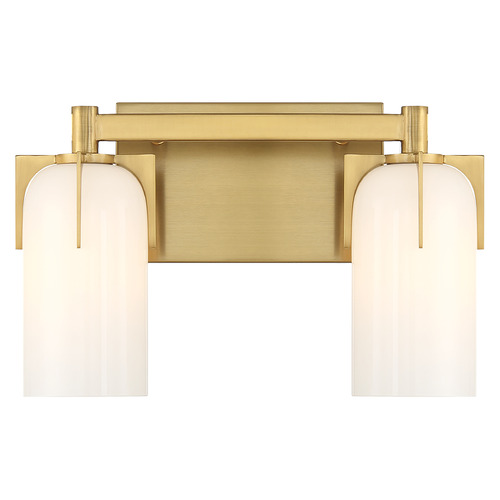 Savoy House Lighting Caldwell Warm Brass Bathroom Light