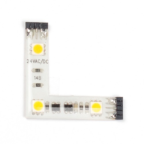 WAC Lighting InvisiLED LITE 24V LED 3-Light L Connector LED-T2427L-3L-WT by WAC Lighting LED-T2427L-3L-WT