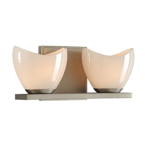 Vero Satin Nickel Bathroom Light by Kalco Lighting