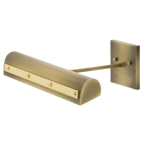 Traditional Antique Brass & Polished Brass LED Picture Light by House of Troy Lighting