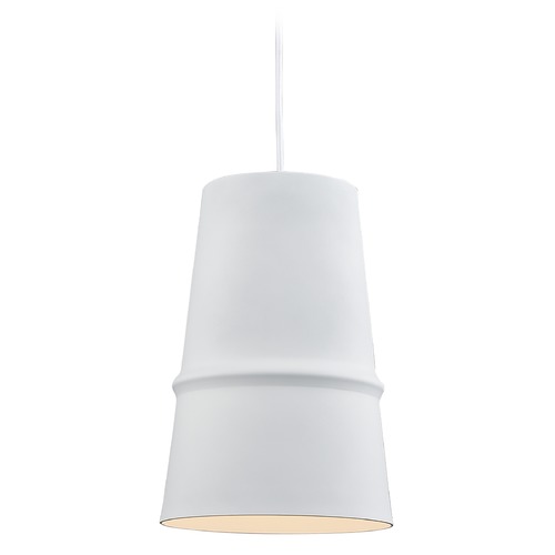 Kuzco Lighting Castor White Pendant by Kuzco Lighting 492208-WH