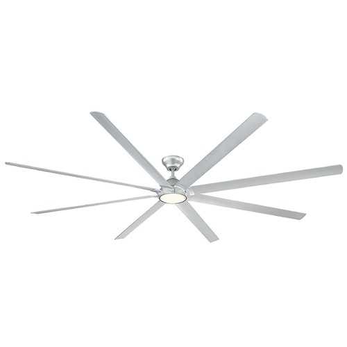 Hydra 120-Inch LED Outdoor Fan in Titanium Silver by Modern Forms