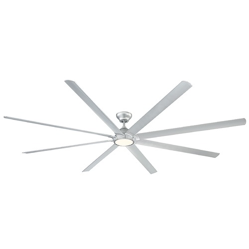 Modern Forms by WAC Lighting Hydra 120-Inch LED Outdoor Fan in Titanium Silver by Modern Forms FR-W1805-120L35-TT