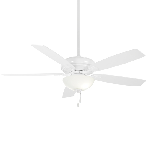 Watt II 60-Inch LED Indoor Fan in White by Minka Aire