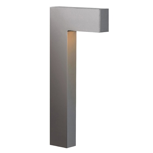 Atlantis Small LED Path Light in Hematite by Hinkley Lighting