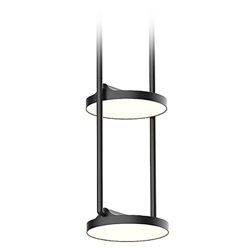 Kuzco Lighting Novel Adjustable LED Pendant in Black by Kuzco Lighting PD72208-BK