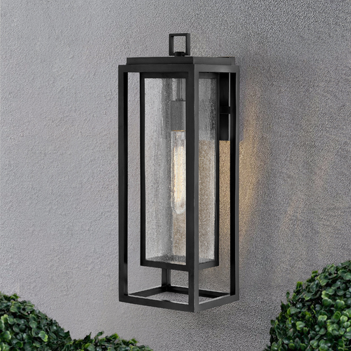 Hinkley Republic 20-Inch Black LED Outdoor Wall Light by Hinkley Lighting 1005BK-LL