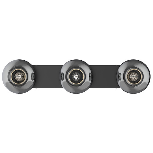 Samar Black Vertical Bathroom Light by Kuzco Lighting