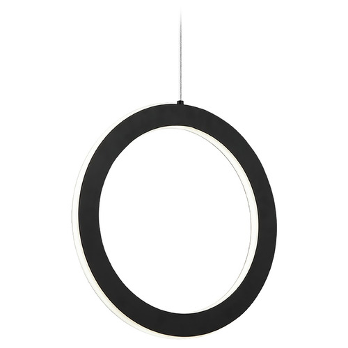 Matteo Lighting Matteo Lighting Victoria Black LED Pendant Light C66112BK