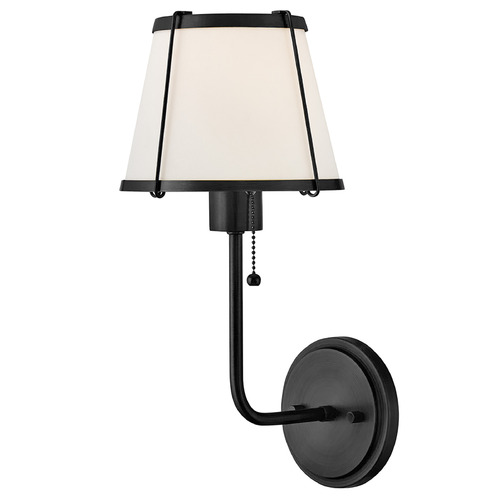 Clarke Black LED Switched Sconce by Hinkley Lighting