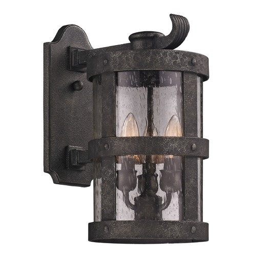 Barbosa 15-Inch Outdoor Wall Light in Barbosa Bronze by Troy Lighting