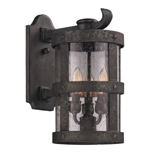 Troy Lighting Barbosa 15-Inch Outdoor Wall Light in Barbosa Bronze by Troy Lighting B3312