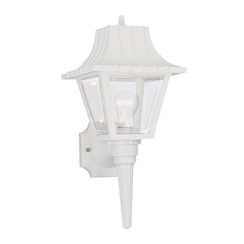 17.50-Inch Outdoor Wall Light in White by Generation Lighting