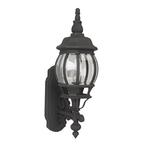 Craftmade Lighting French Style Matte Black Outdoor Wall Light by Craftmade Lighting Z320-05