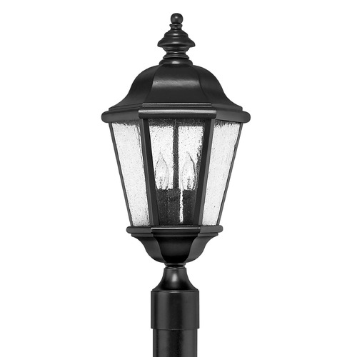 Edgewater LED Post Light in Black by Hinkley Lighting