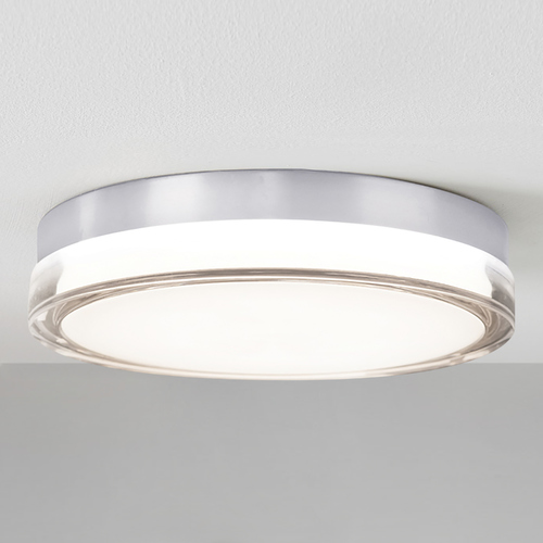 Pi 8.88-Inch LED Outdoor Flush Mount in Stainless Steel 3000K by Modern Forms