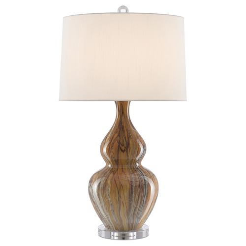 Kolor Table Lamp in Earth/Brown Tones by Currey & Company